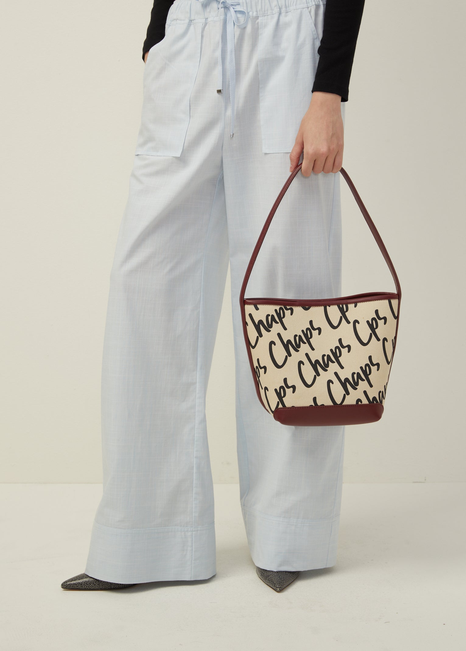 MONOGRAM BUCKET BAG - CPS Chaps Official Store