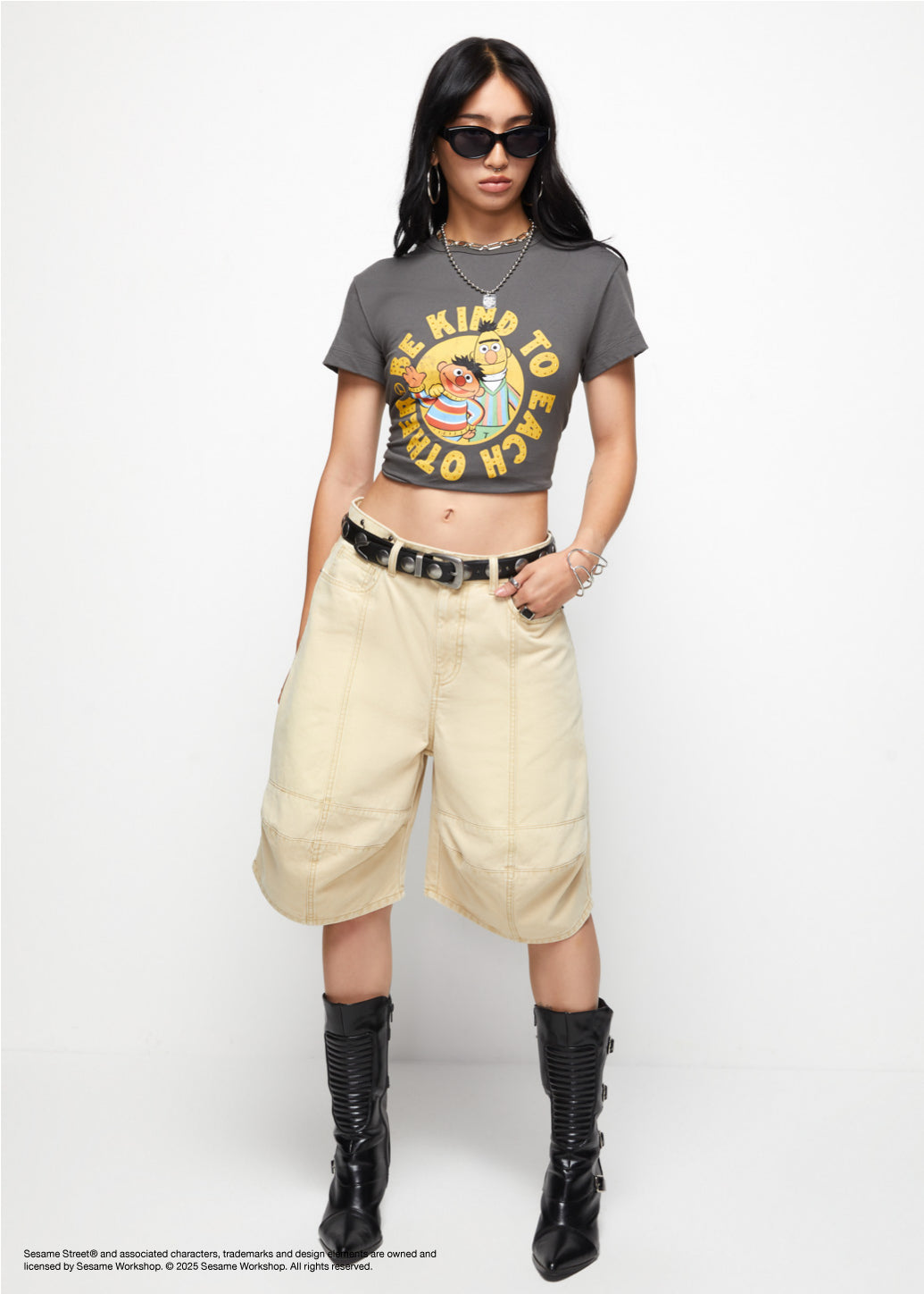 FRAYED HEM JEANS SHORTS - CPS Chaps Official Store