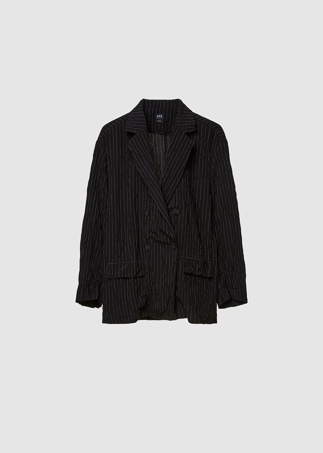 OVERSIZED STRIPE BLAZER - CPS Chaps Official Store
