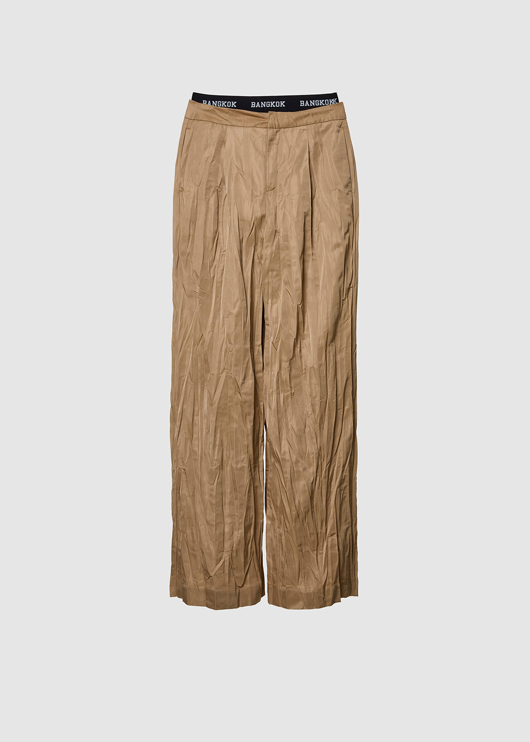 DOUBLE WAIST WRINKLED PANTS - CPS Chaps Official Store