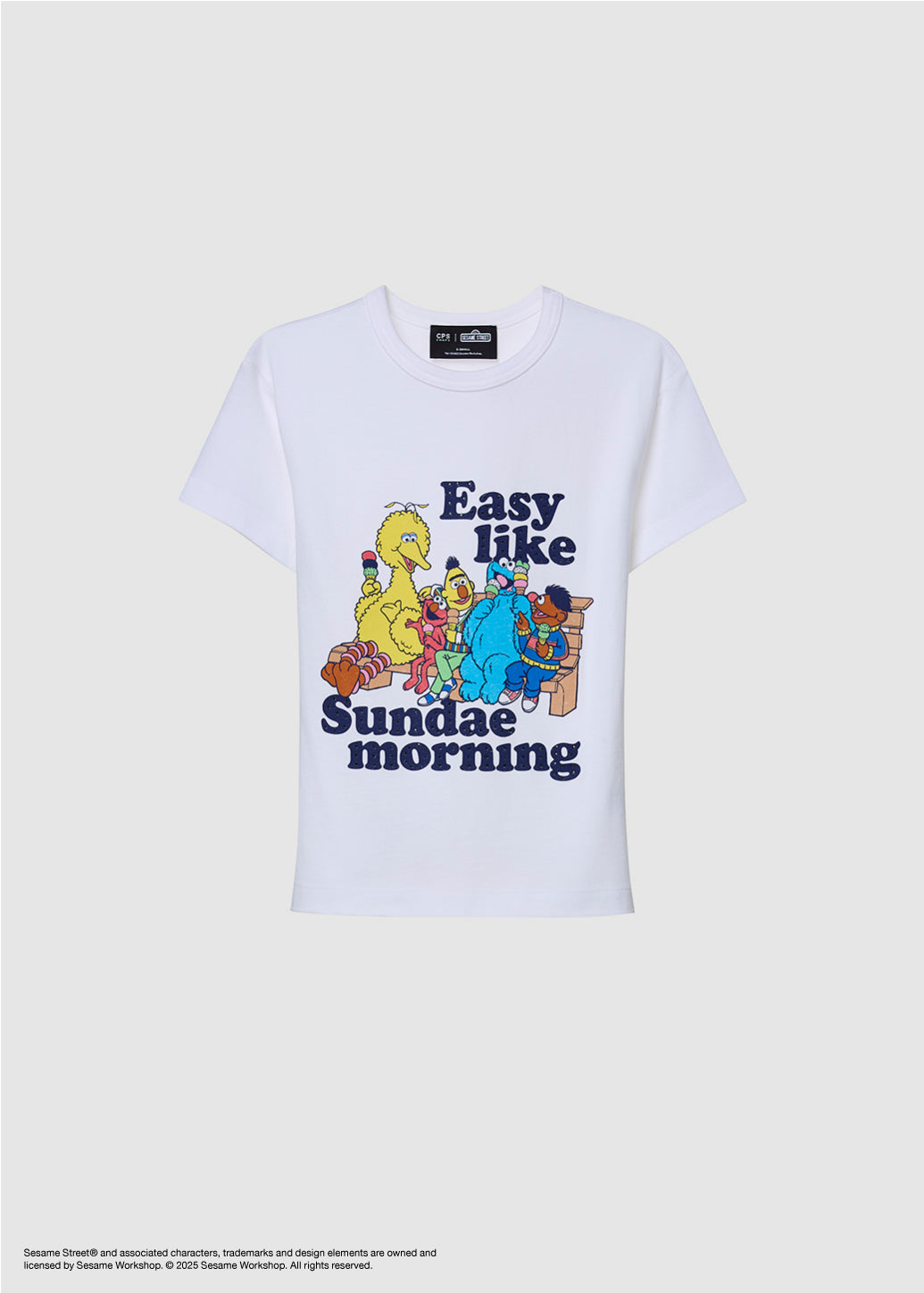 SESAME SUNDAE GRAPHIC BABY TEE - CPS Chaps Official Store