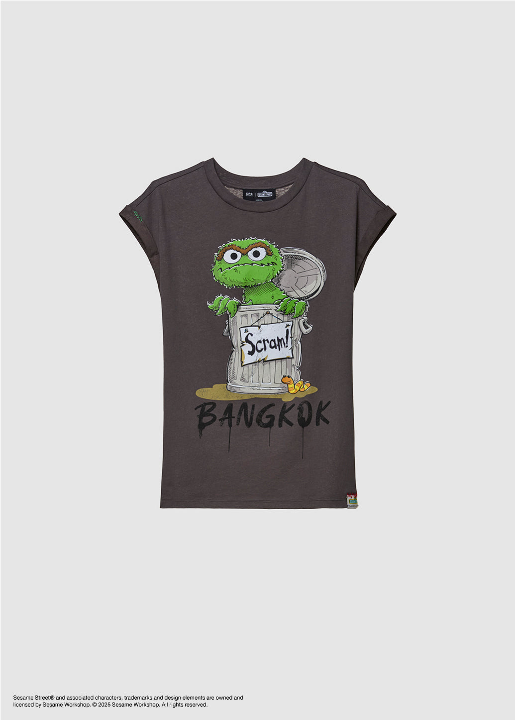 OSCAR THE GROUCH GRAPHIC TEE - CPS Chaps Official Store