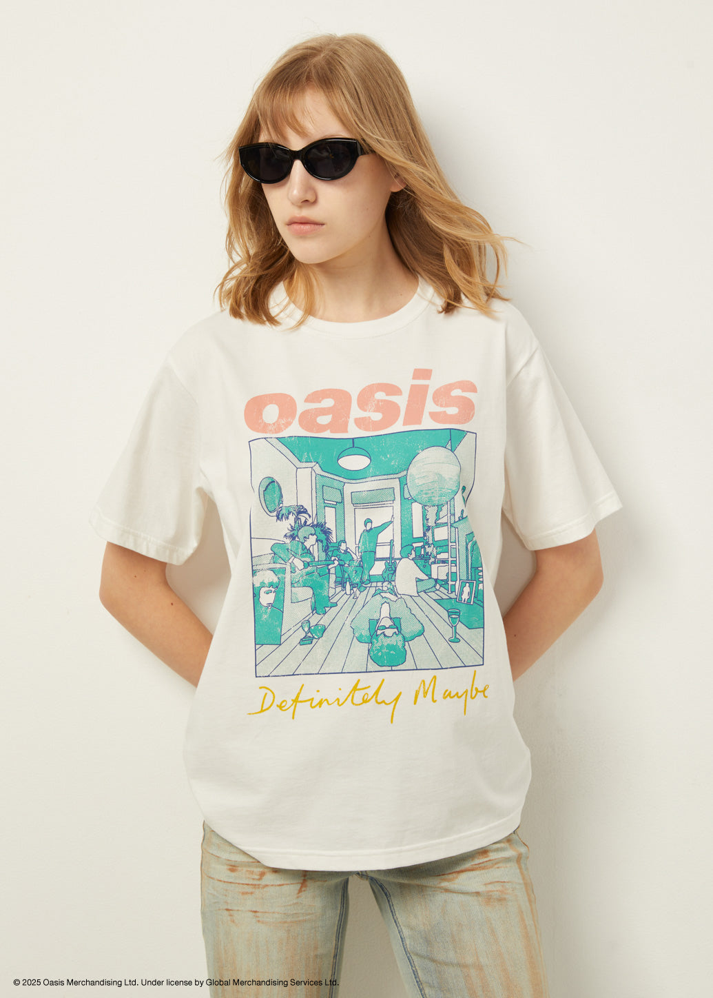 OASIS GARMENT WASHED TEE
