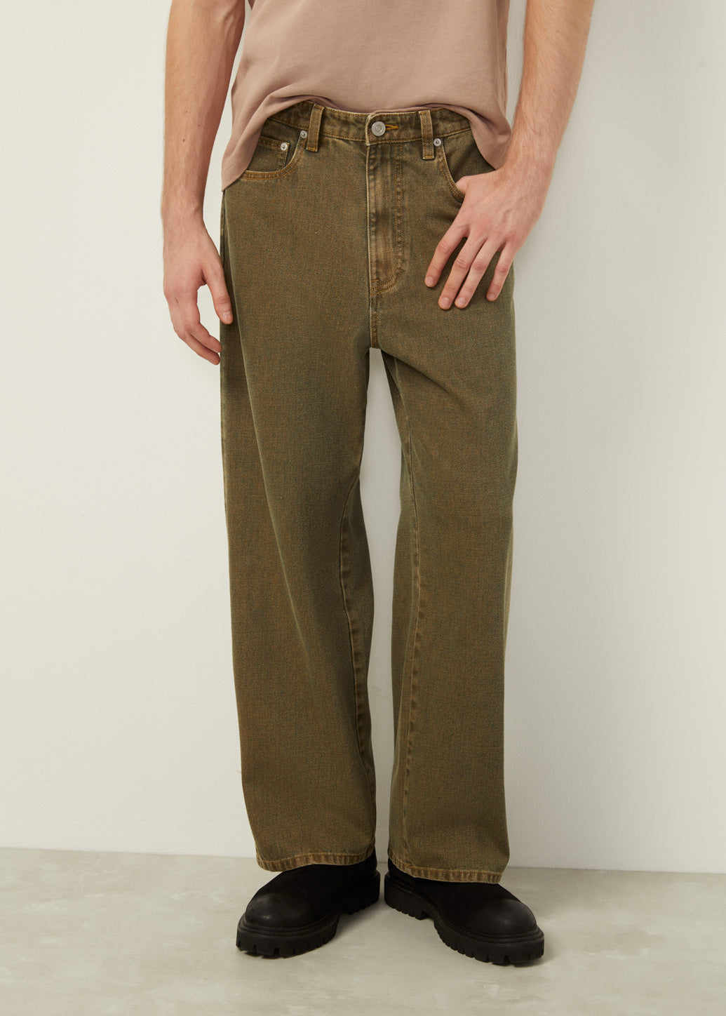 VINTAGE SKATER BAGGY JEANS