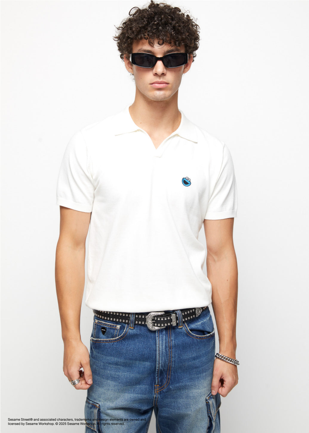 SESAME STREET KNITTED POLO - CPS Chaps Official Store