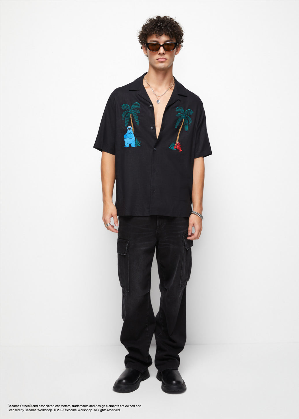SESAME STREET LINEN SHIRT - CPS Chaps Official Store