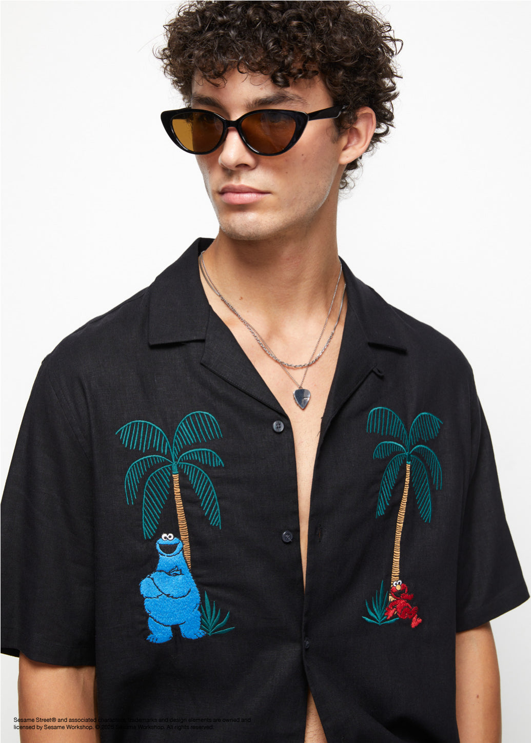 SESAME STREET LINEN SHIRT - CPS Chaps Official Store
