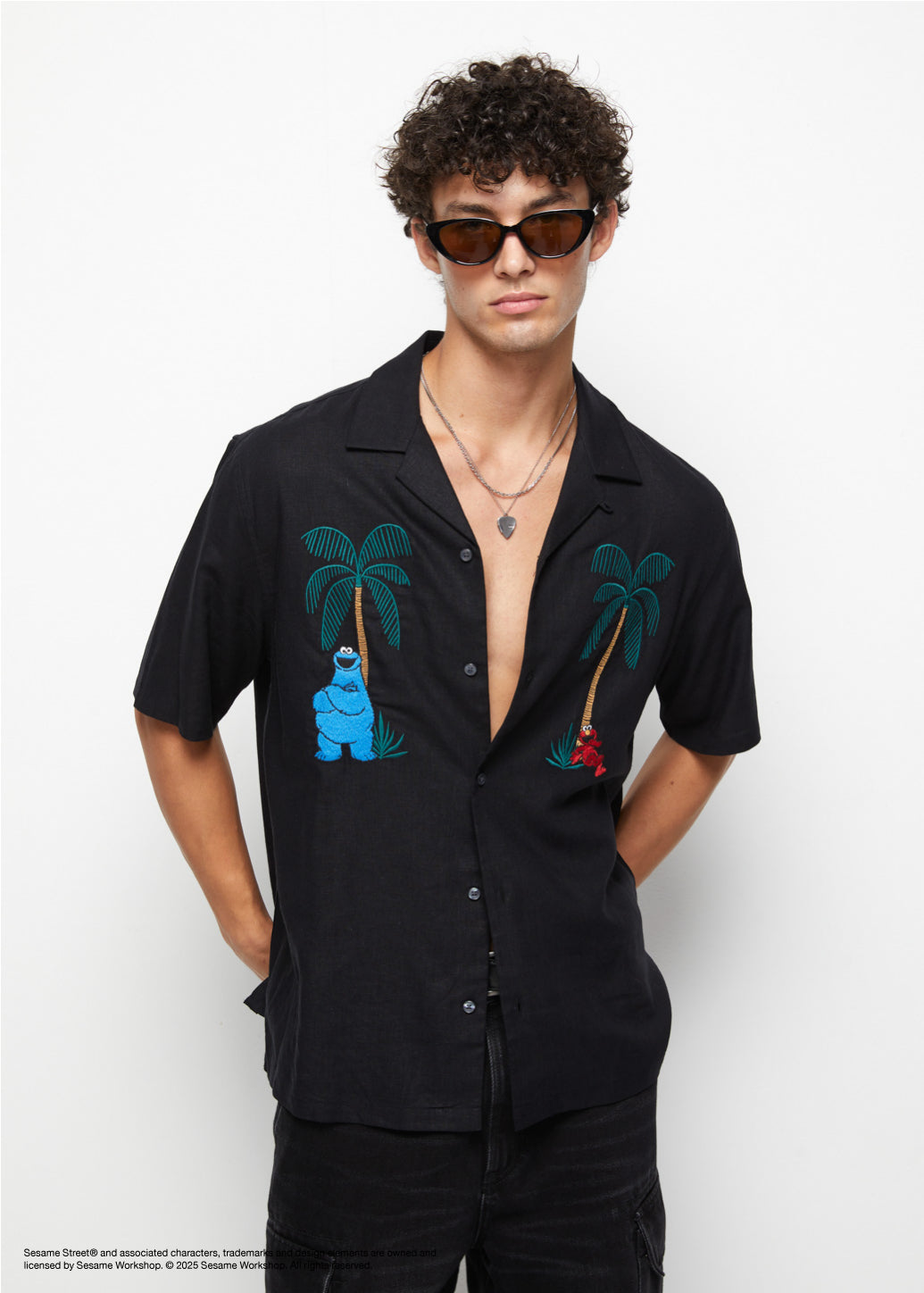 SESAME STREET LINEN SHIRT - CPS Chaps Official Store