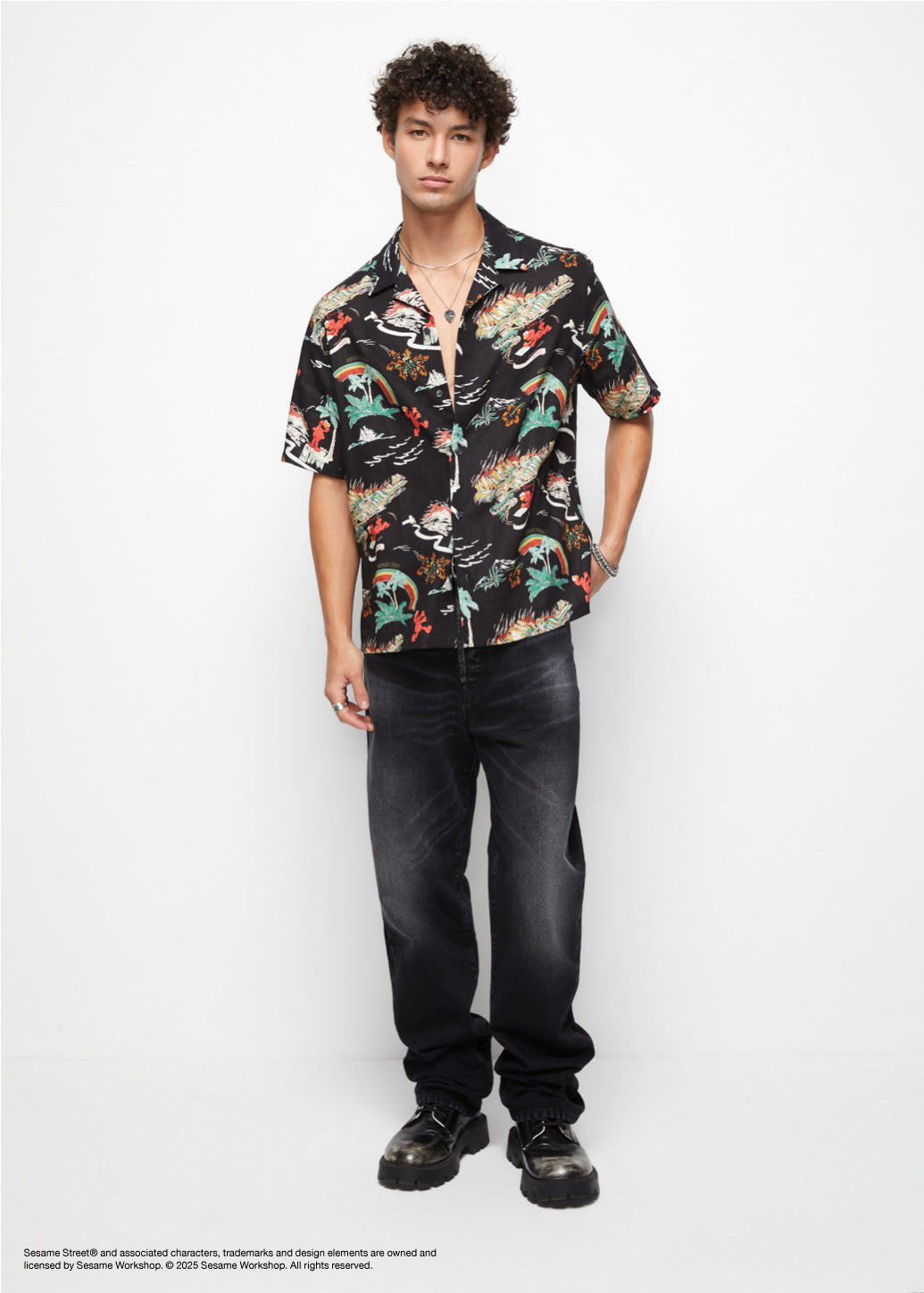 SESAME STREET GRAPHIC SHIRT - CPS Chaps Official Store