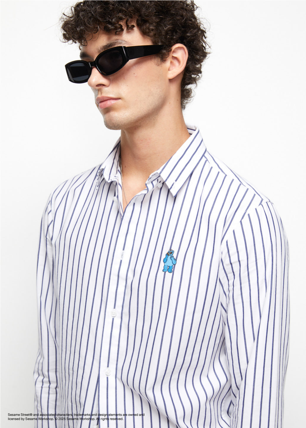 SESAME STREET STRIPED SHIRT - CPS Chaps Official Store