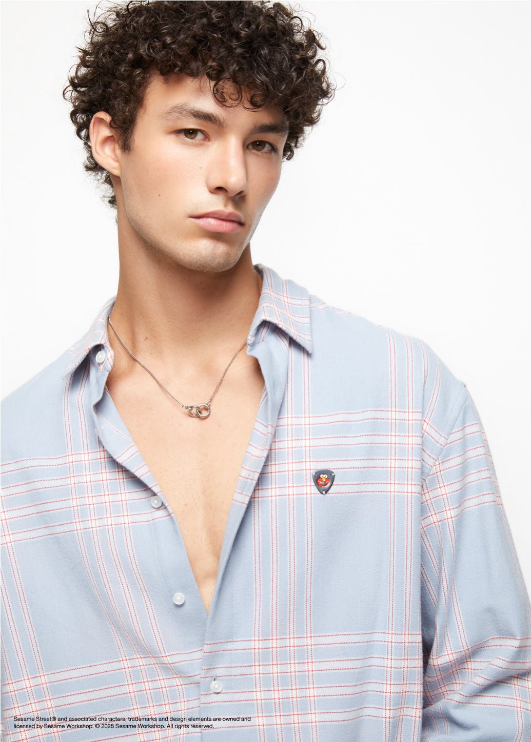 SESAME STREET CHECKERED SHIRT - CPS Chaps Official Store