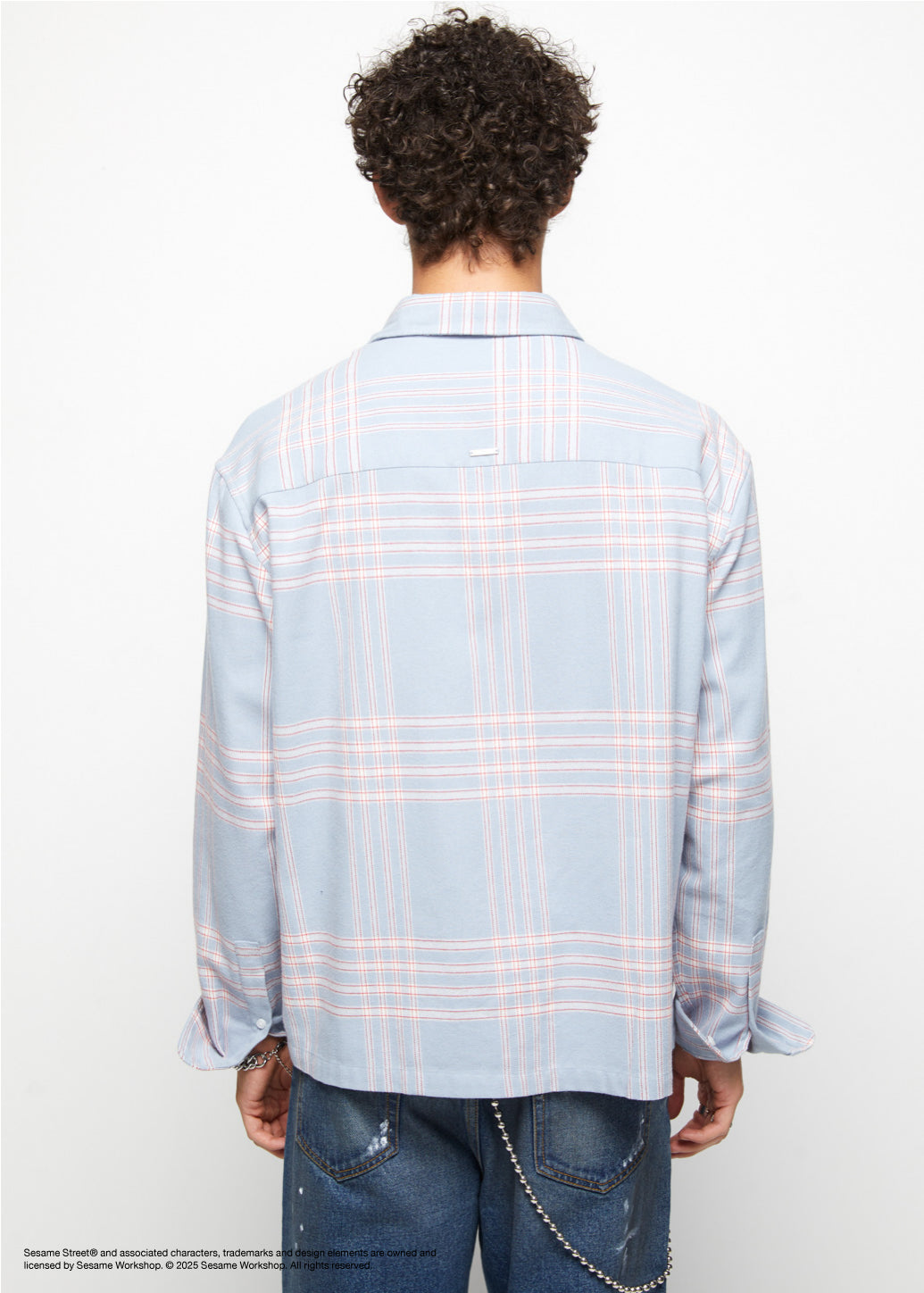SESAME STREET CHECKERED SHIRT - CPS Chaps Official Store