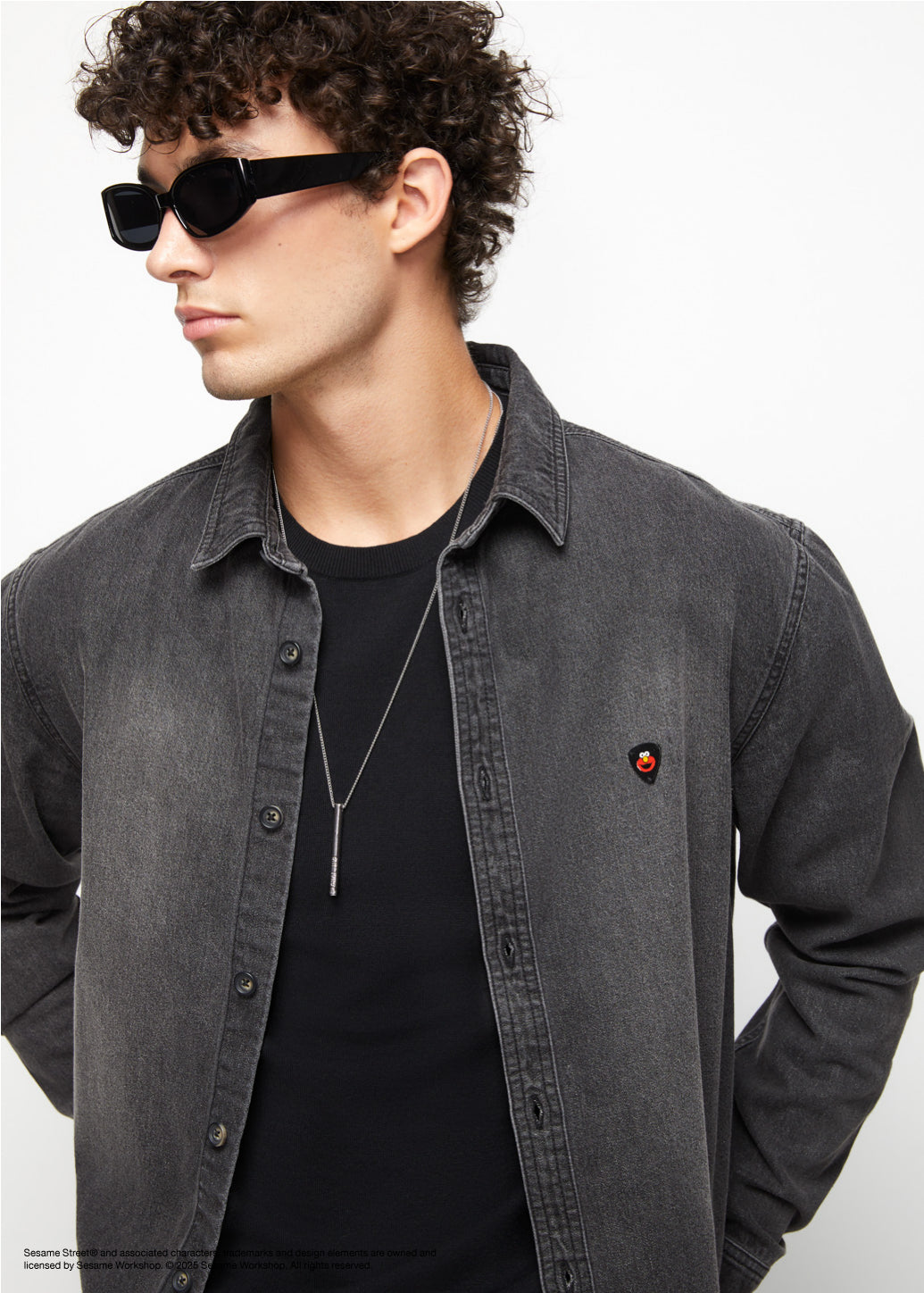 SESAME STREET DENIM SHIRT - CPS Chaps Official Store