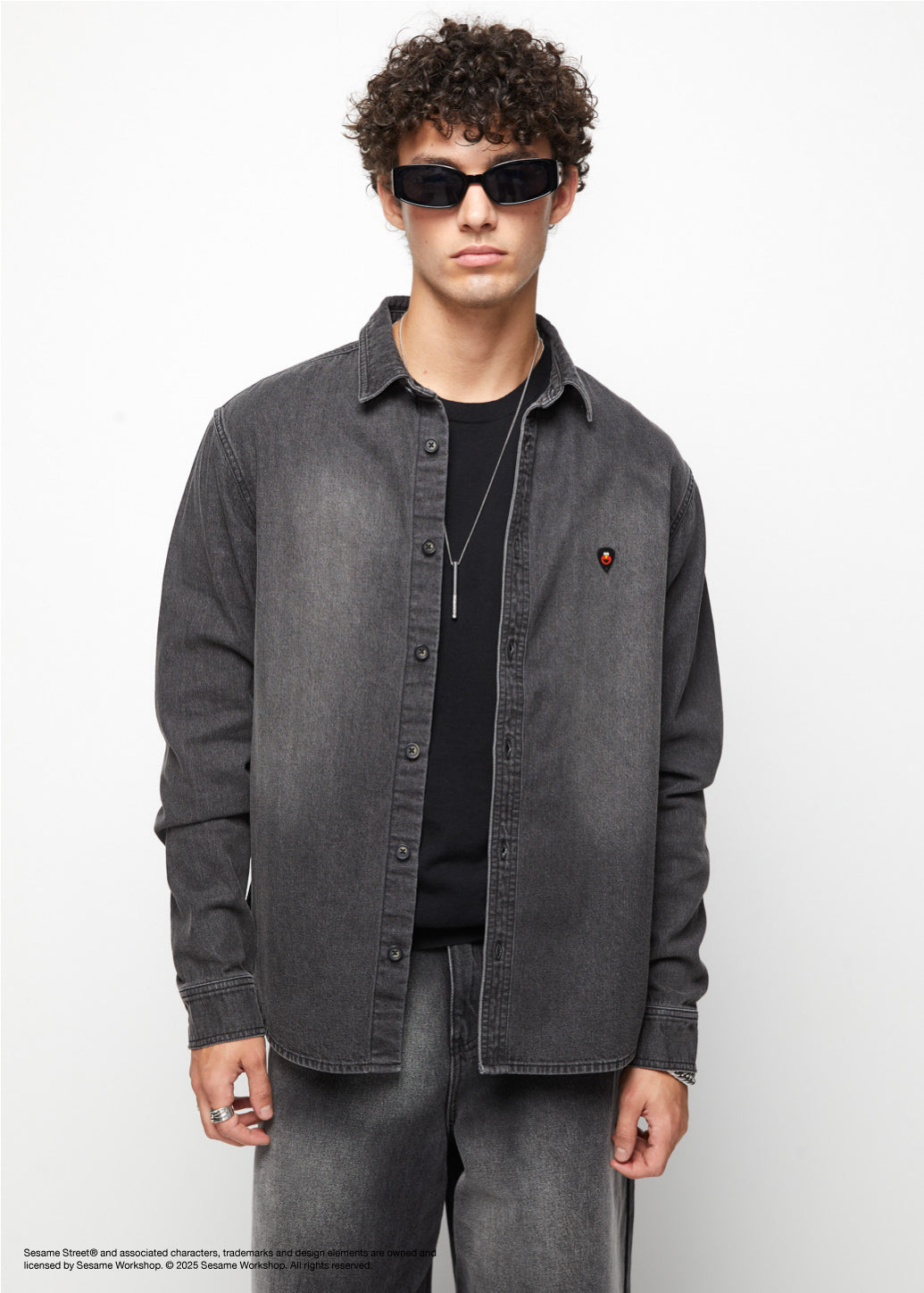 SESAME STREET DENIM SHIRT - CPS Chaps Official Store