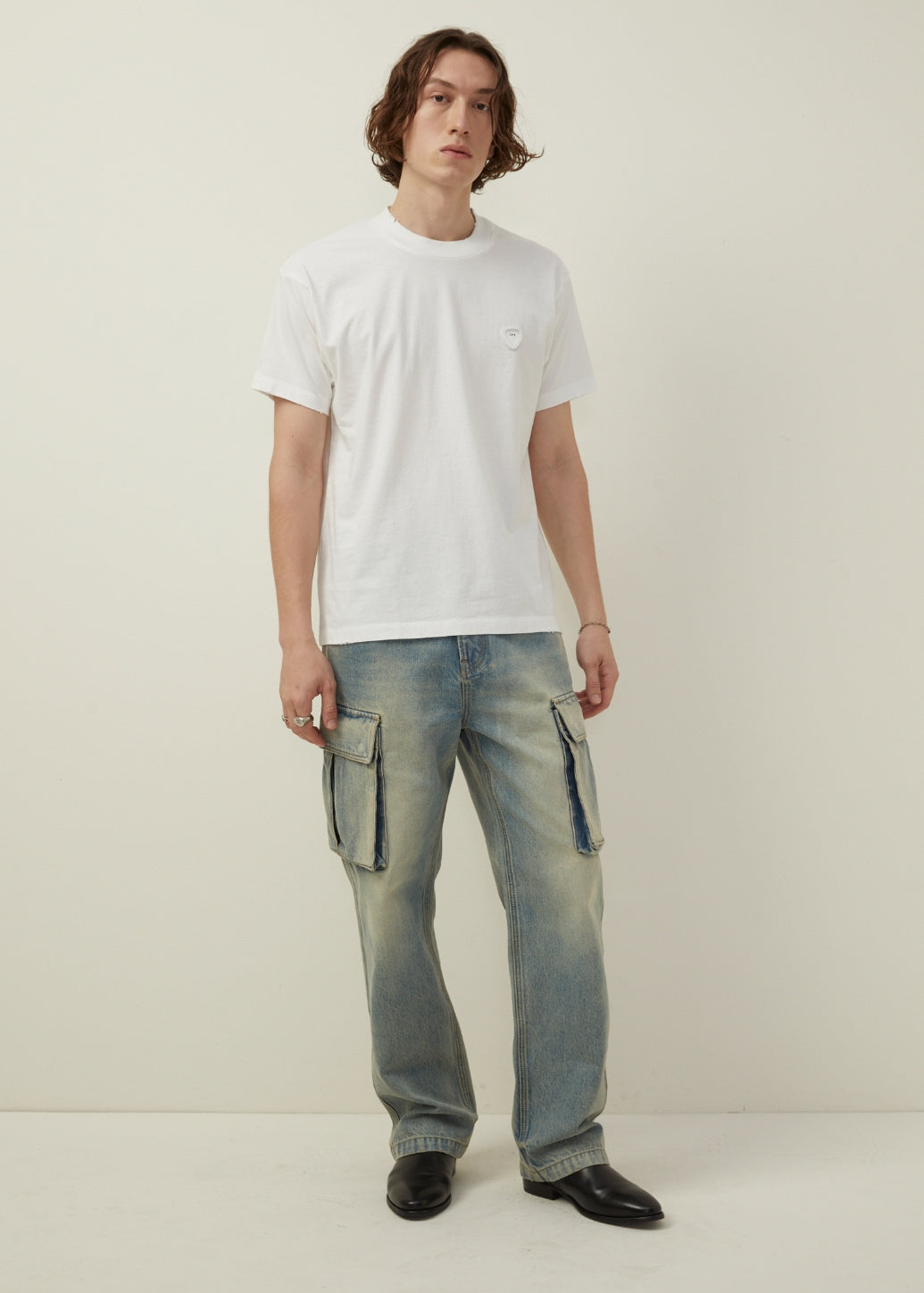 SYMBOLIC DISTRESSED TEE (GET FREE EXCLUSIVE GUITAR PICK) - CPS Chaps Official Store