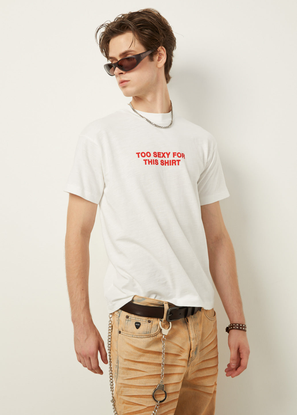 TOO SEXY TYPOGRAPHY GRAPHIC TEE