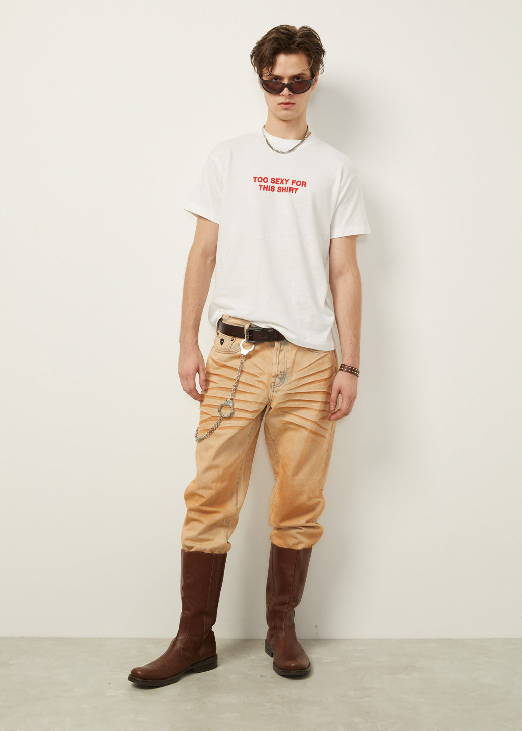 TOO SEXY TYPOGRAPHY GRAPHIC TEE
