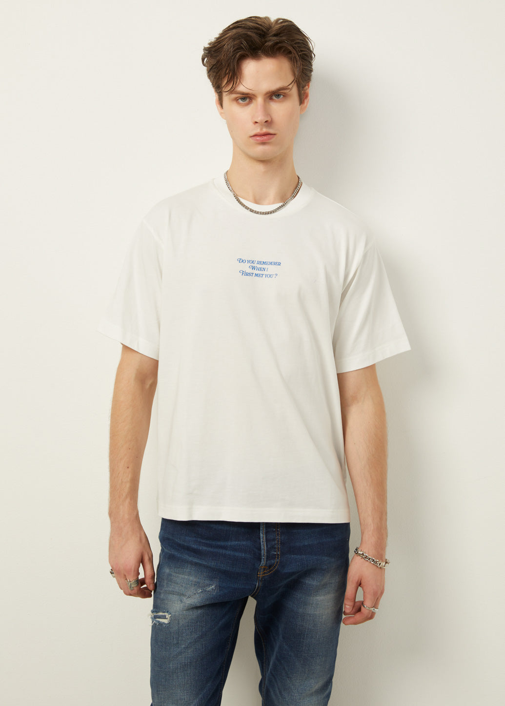 CROPPED TYPOGRAPHY GRAPHIC TEE
