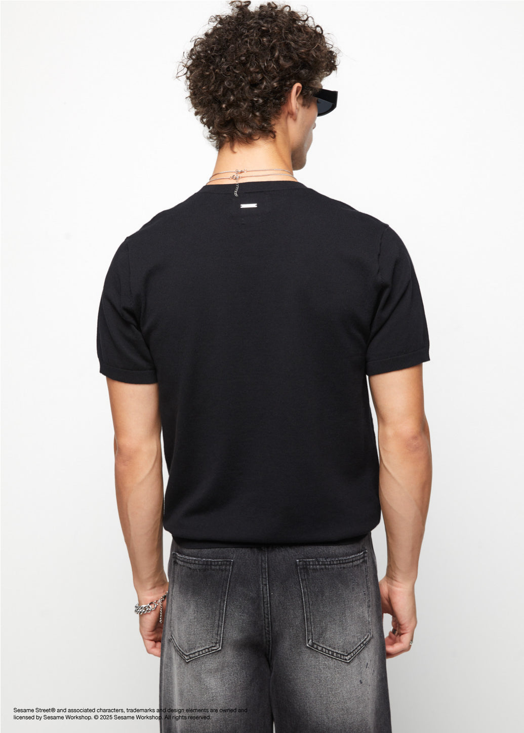 ELMO SIGNATURE LOGO KNITTED TEE - CPS Chaps Official Store