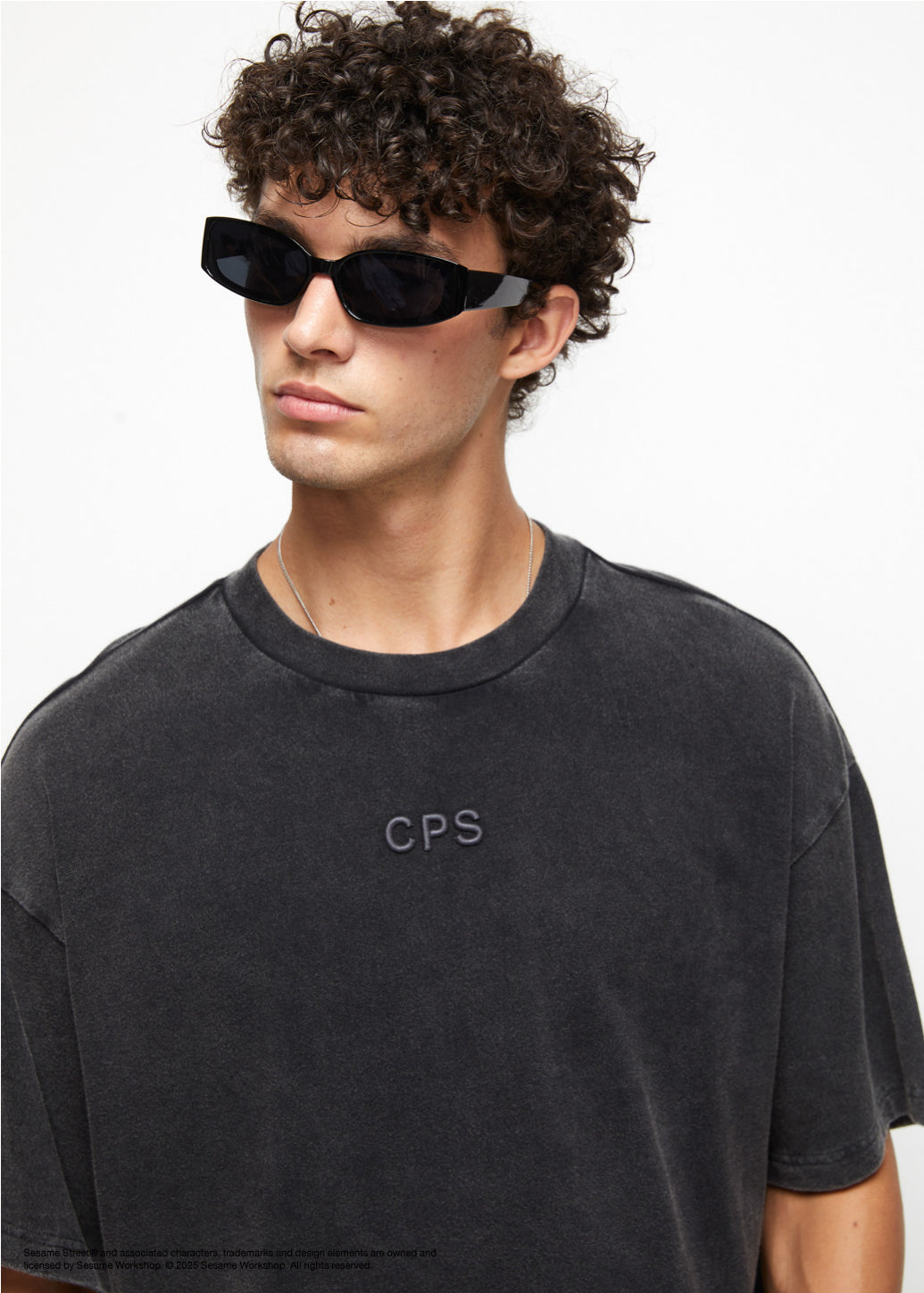 SESAME STREET WASHED TEE - CPS Chaps Official Store