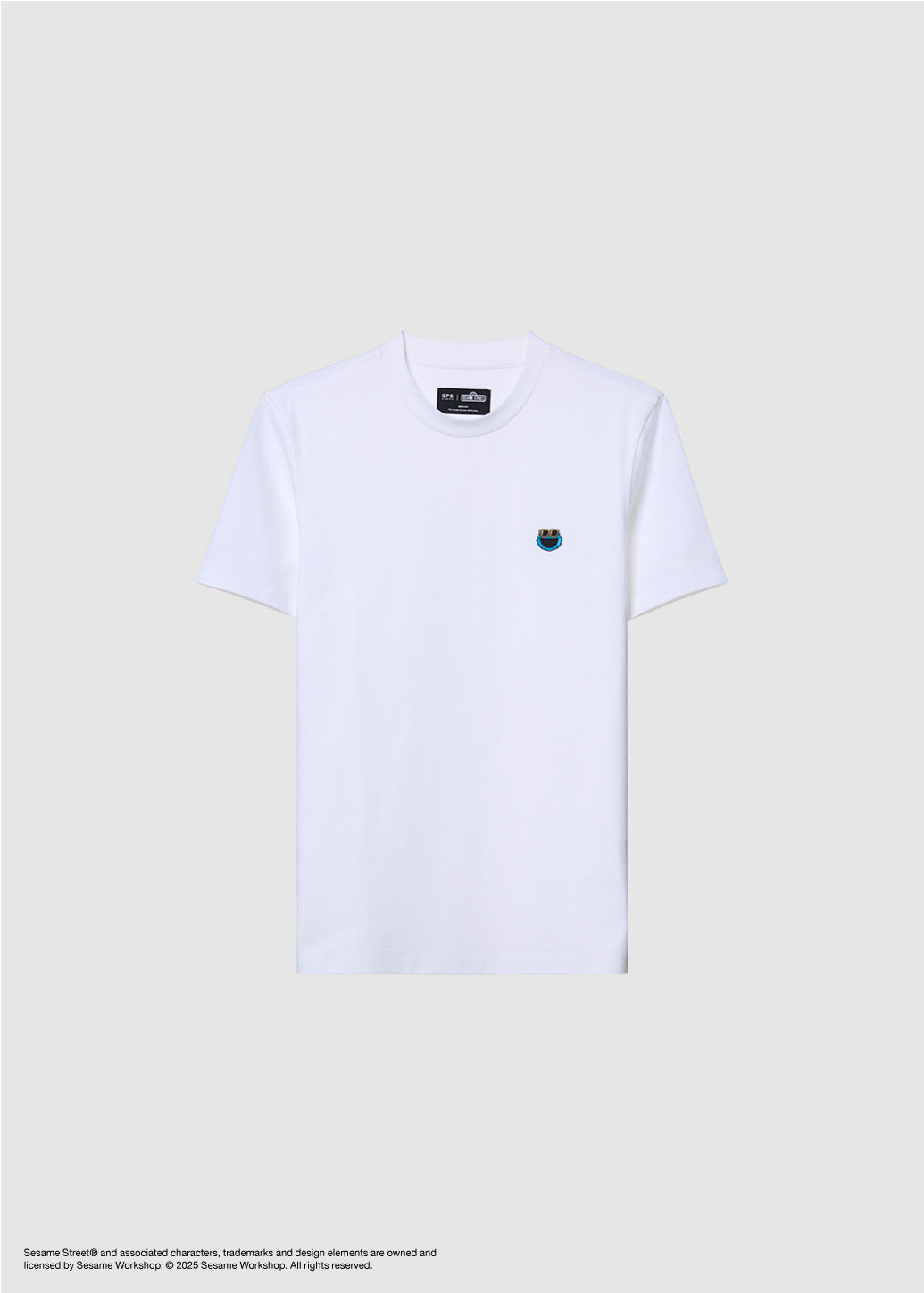 COOKIE MONSTER EMBROIDERED TEE - CPS Chaps Official Store
