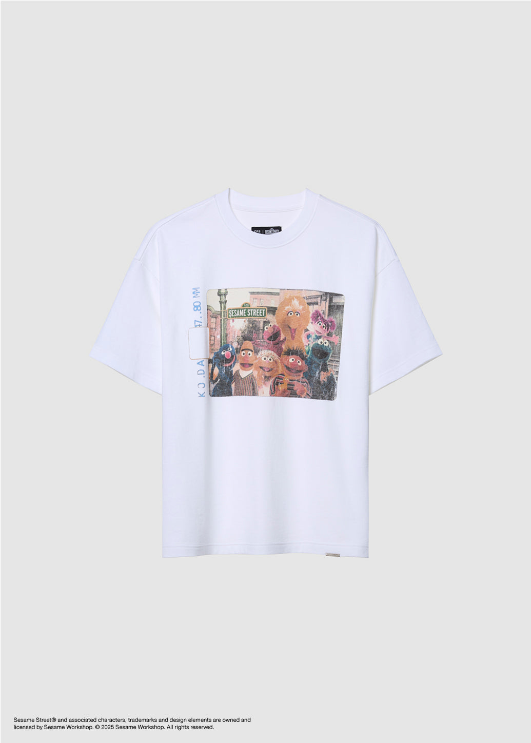 SESAME STREET CRACKED GRAPHIC TEE - CPS Chaps Official Store