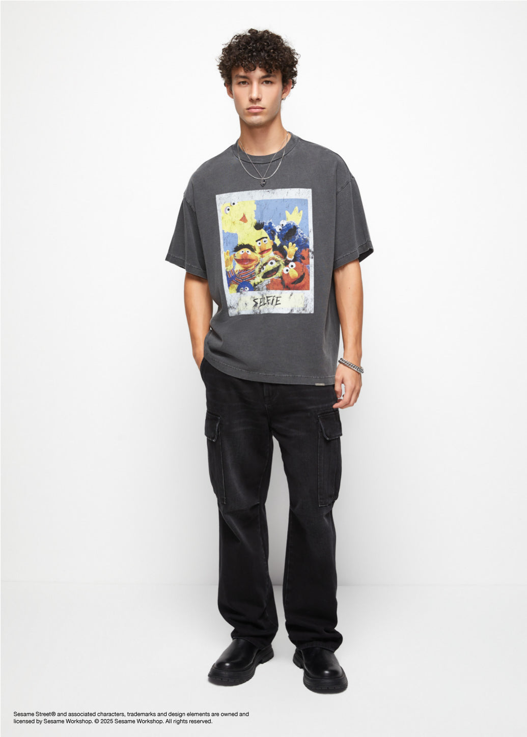 SESAME STREET POLAROID GRAPHIC TEE - CPS Chaps Official Store