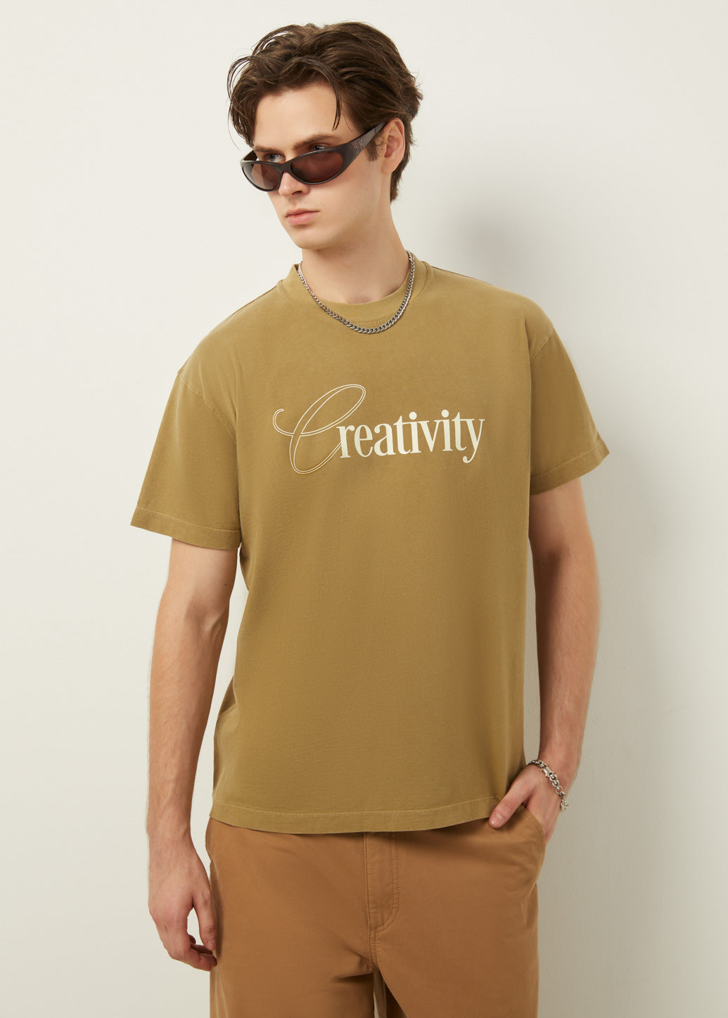 CREATIVITY TYPOGRAPHY TEE