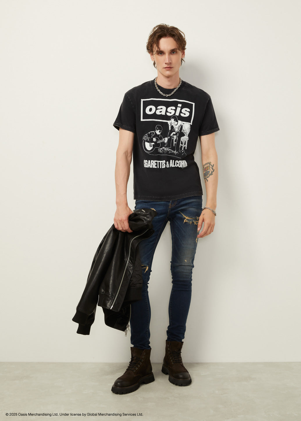 CIGARETTES & ALCOHOL OASIS GRAPHIC TEE