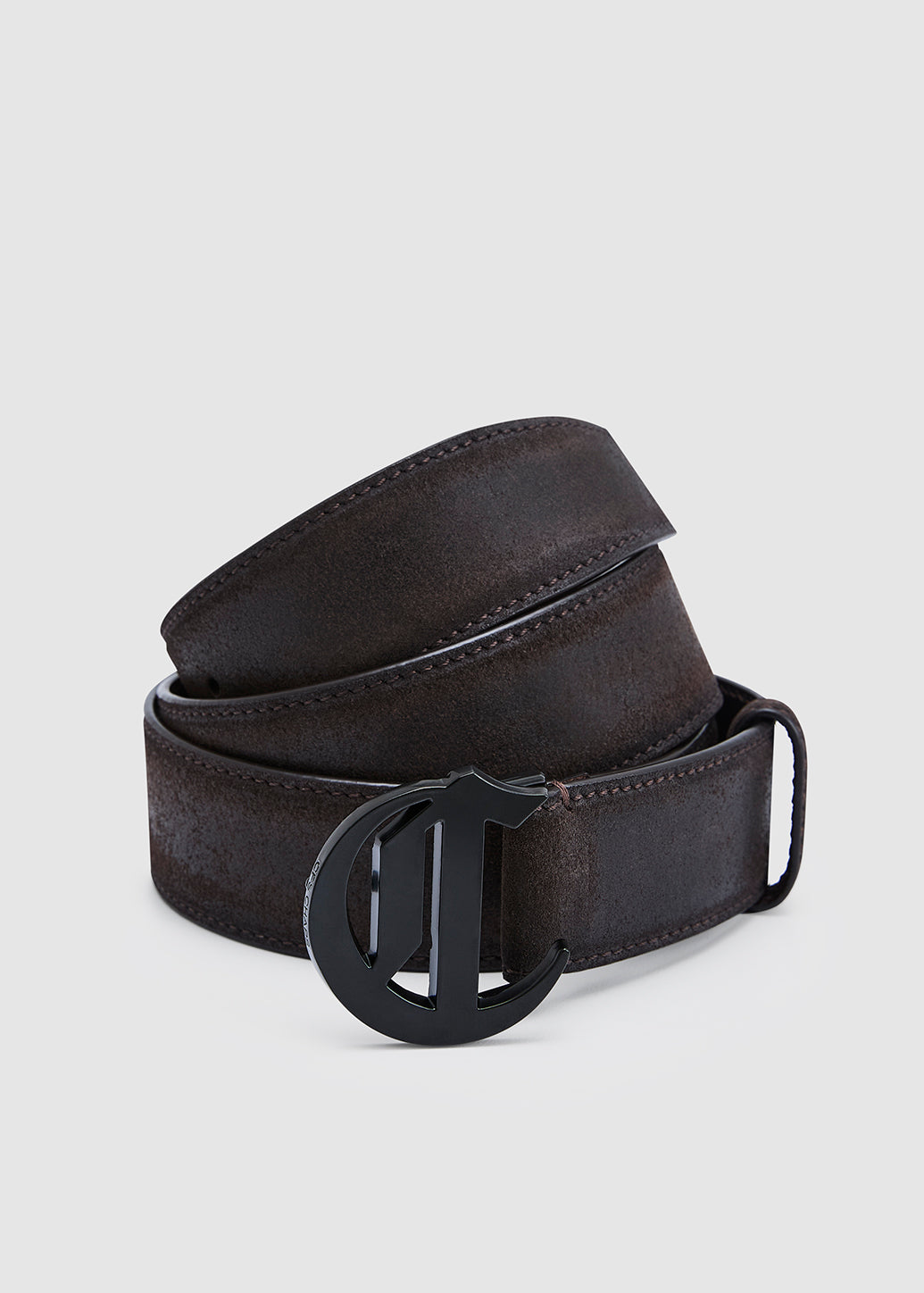 C LOGO BUCKLE BELT