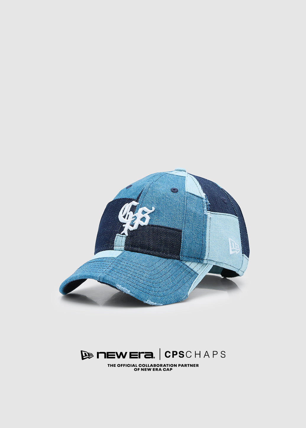 NEW ERA x CPS DESTROYED DENIM CAP