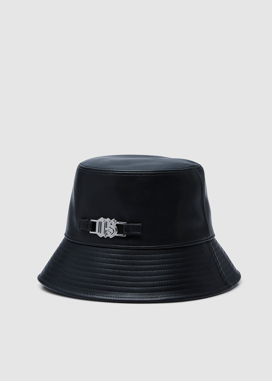 PU LEATHER BUCKET HAT