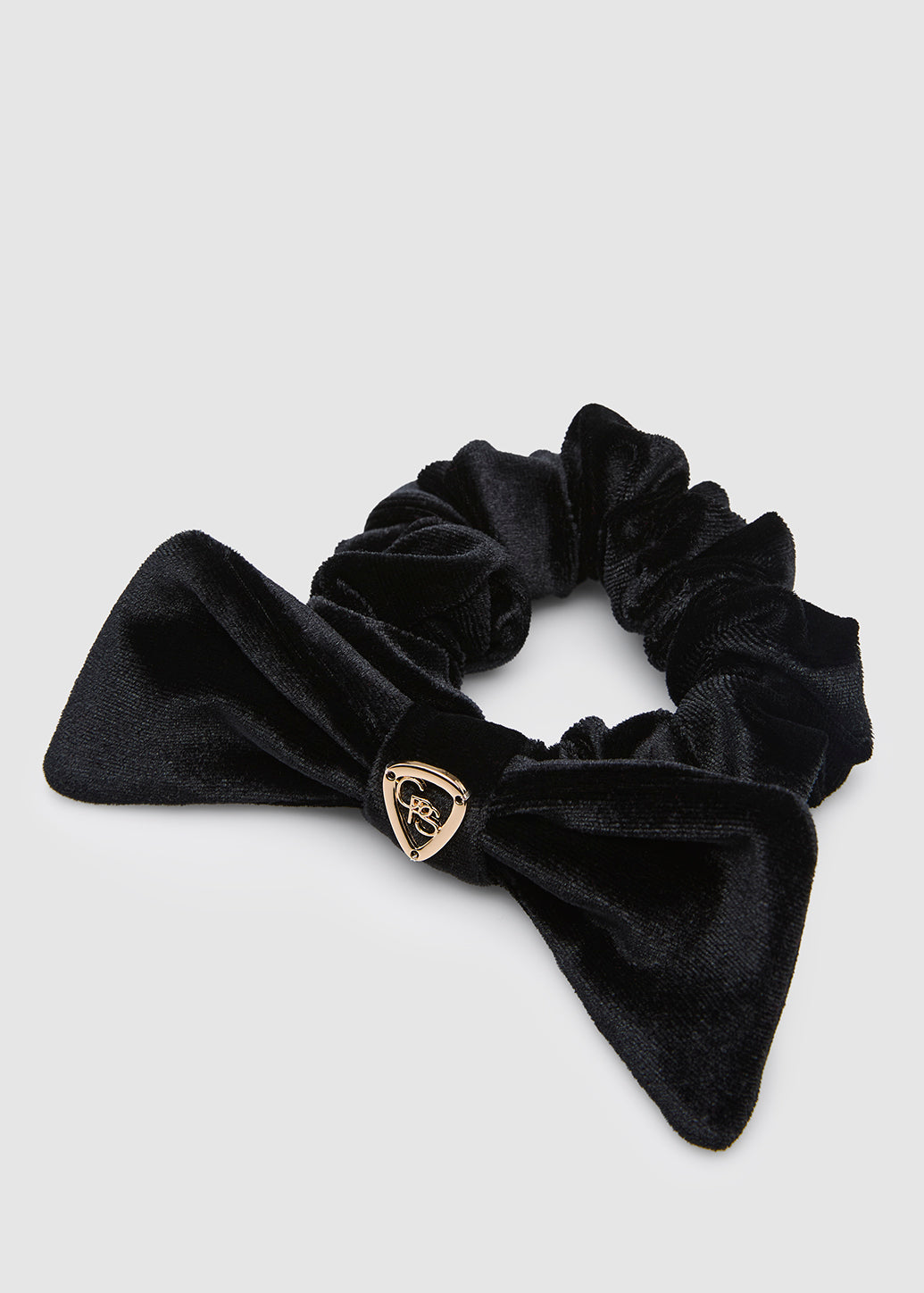 VELVET BOW SCRUNCHIES
