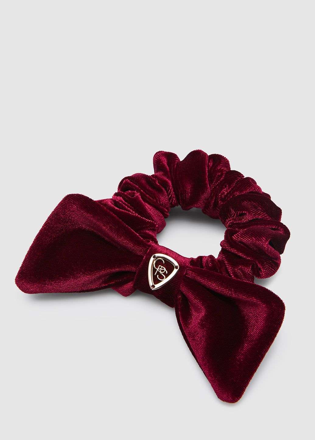 VELVET BOW SCRUNCHIES