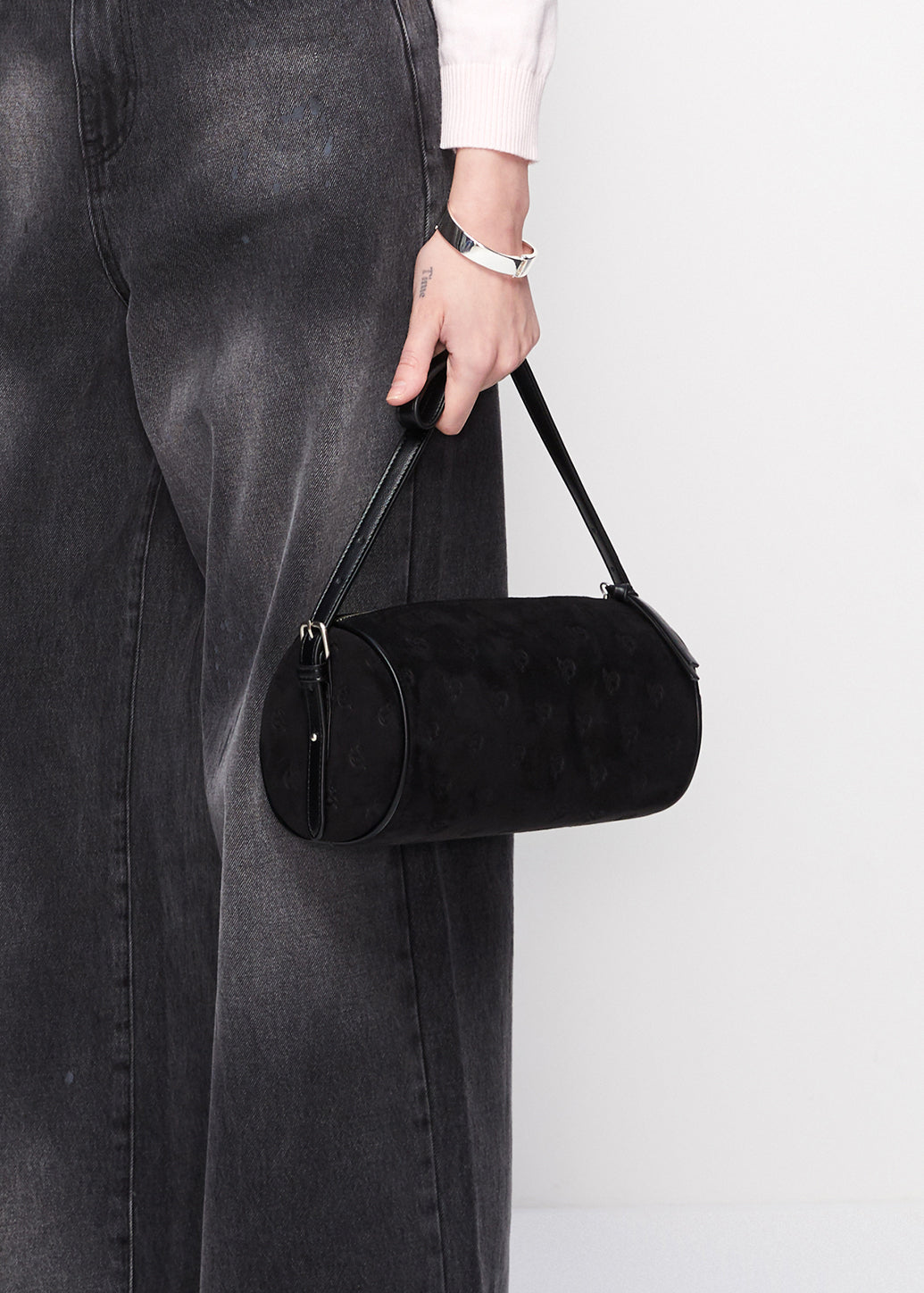 MONOGRAM BARREL SHOULDER BAG