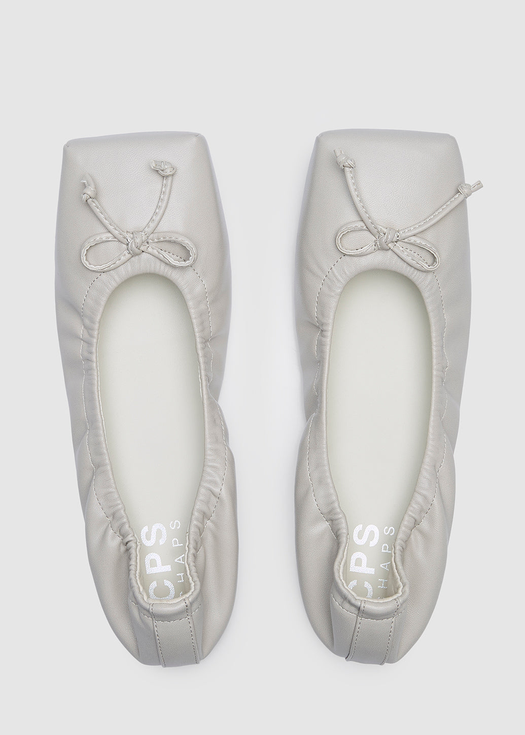 LEATHER BALLET FLATS