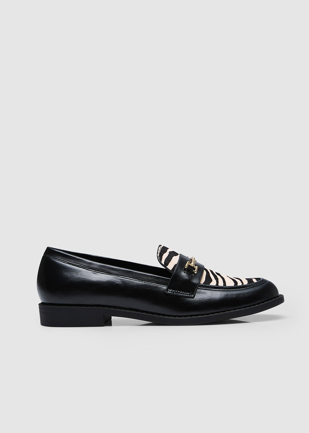 ANIMAL PRINT LOAFERS