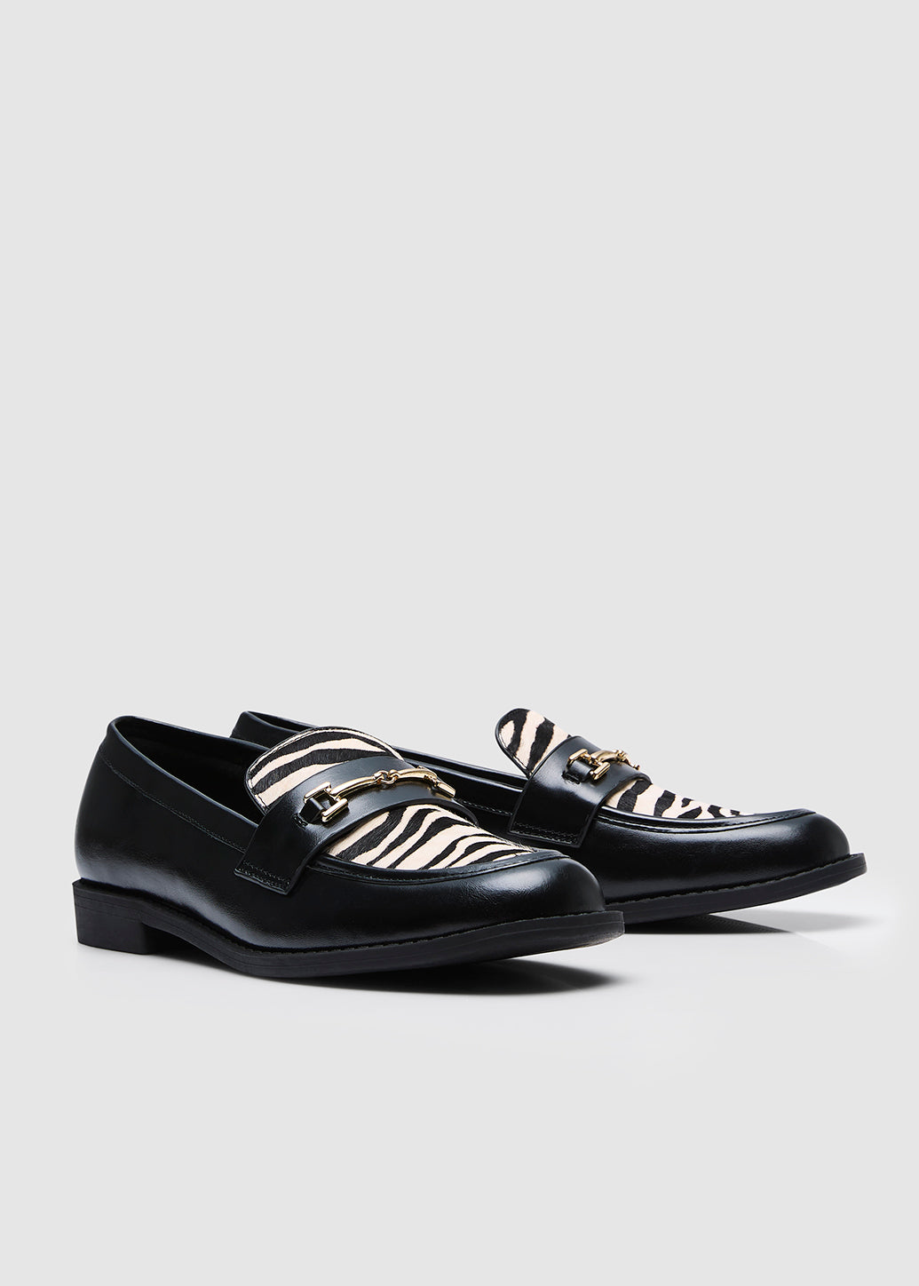 ANIMAL PRINT LOAFERS