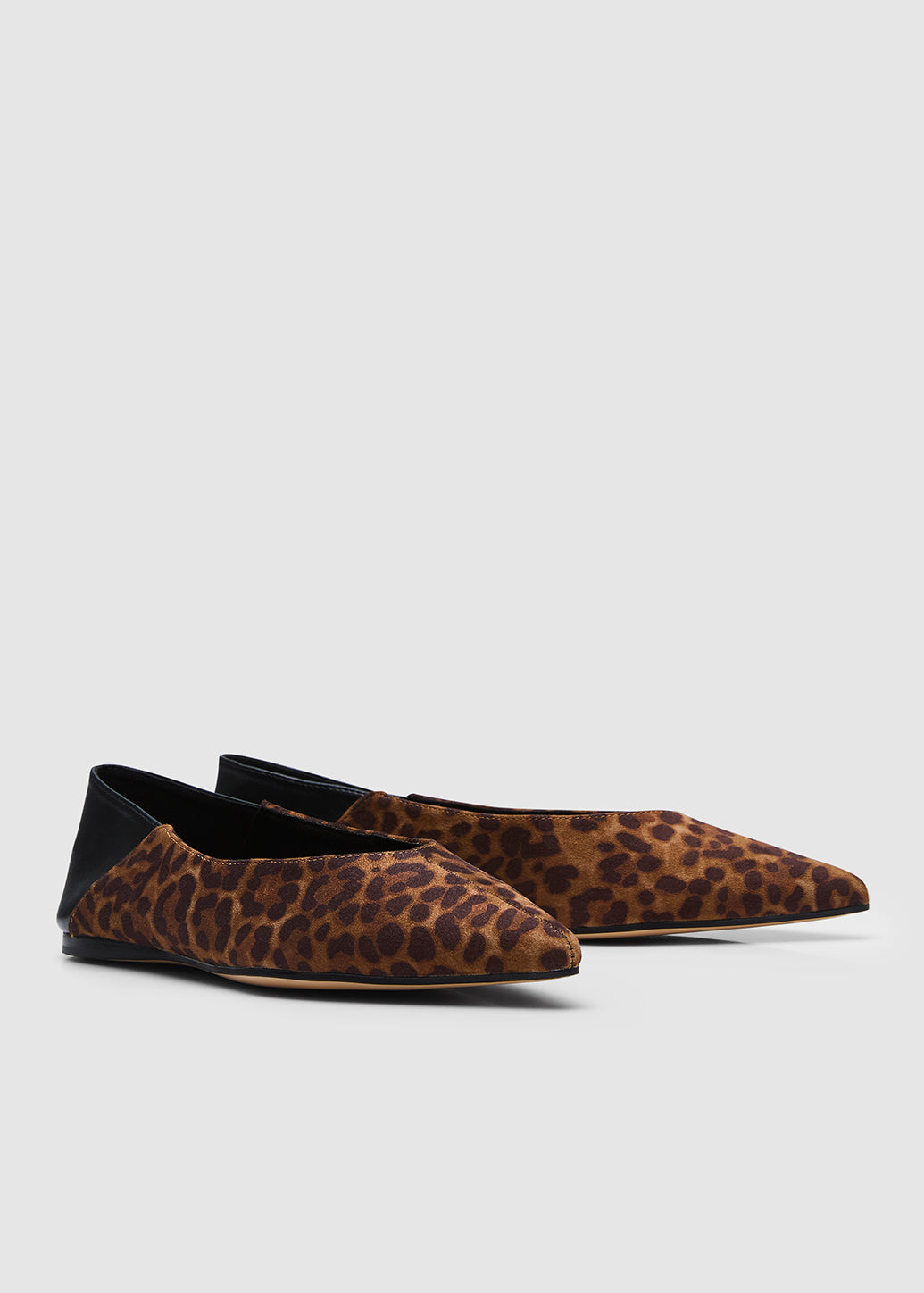 ANIMAL PRINT BALLET FLATS