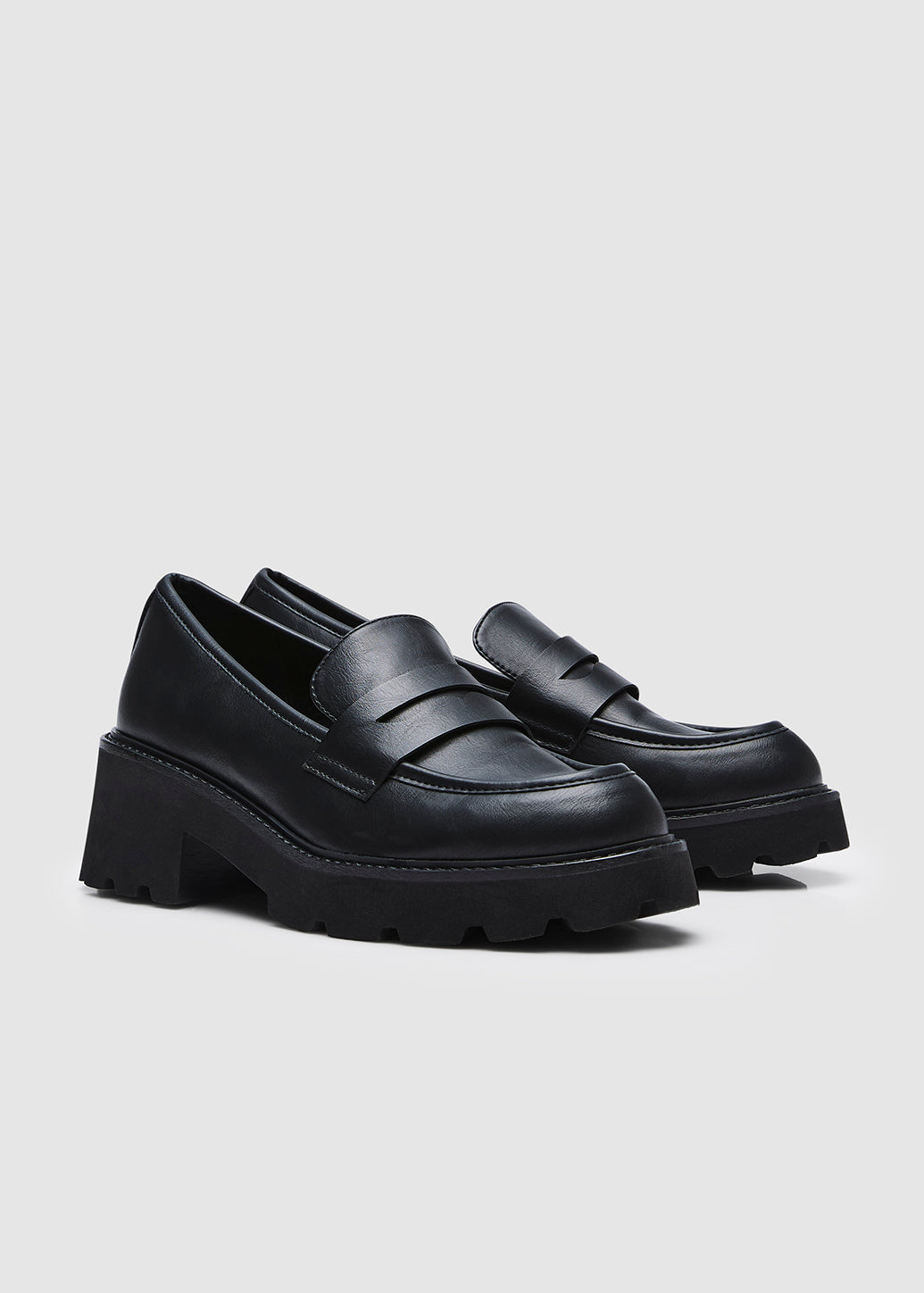 PLATFORM HEEL LOAFER - CPS Chaps Official Store