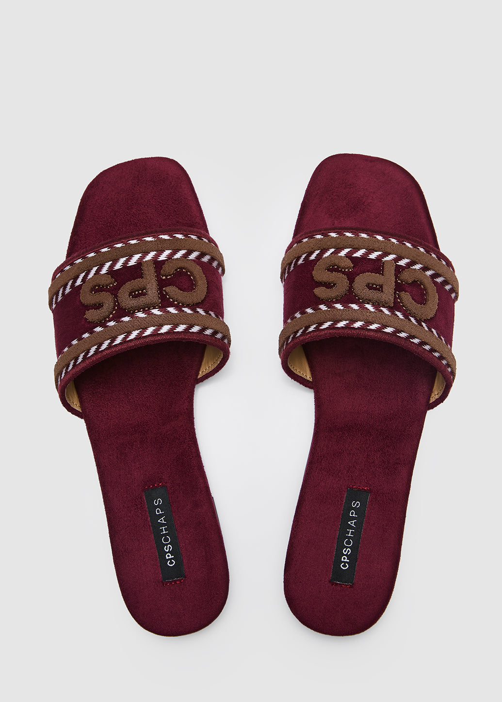 EMBROIDERED STRAP SLIDES - CPS Chaps Official Store