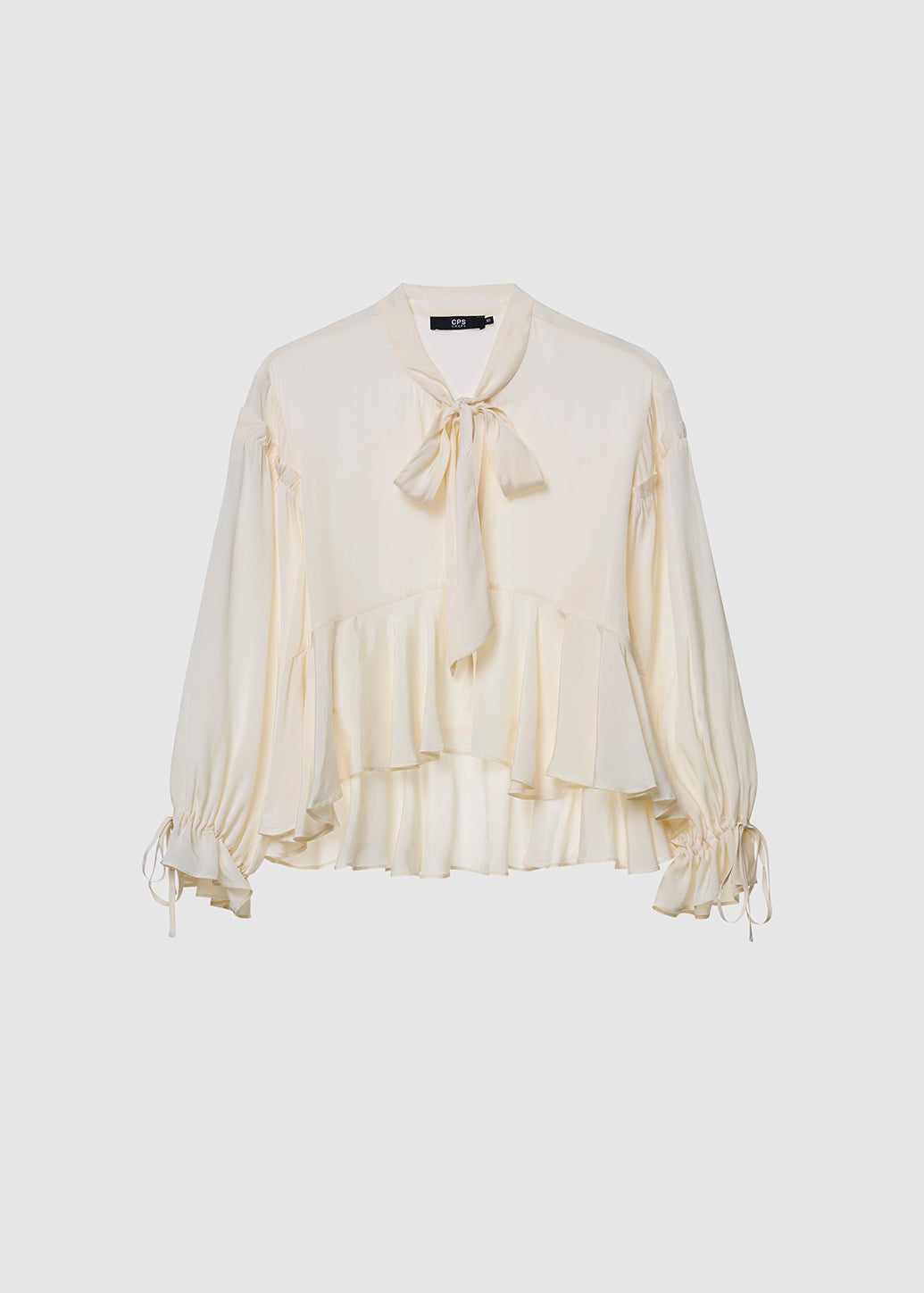 RUFFLED HEM BLOUSE - CPS Chaps Official Store