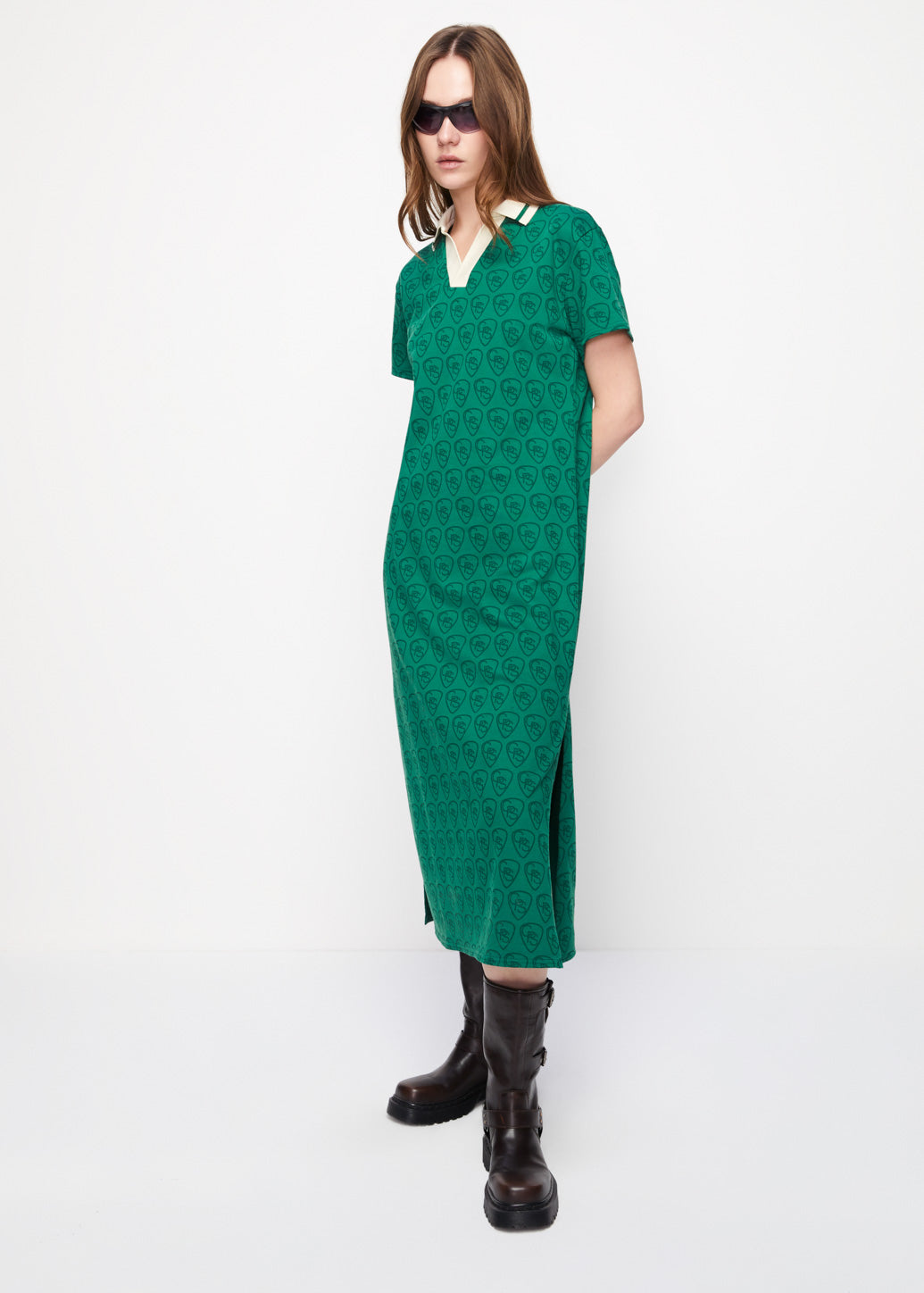 MONOGRAM MAXI DRESS