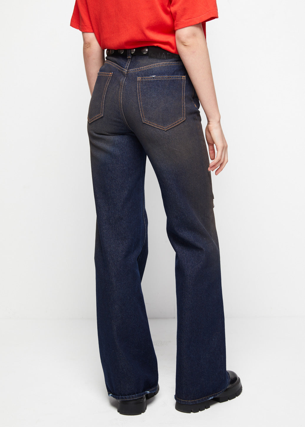 RUSTIC FLARE JEANS - CPS Chaps Official Store