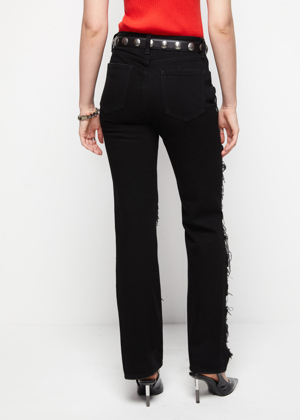 FRONT SLASH JEANS - CPS Chaps Official Store