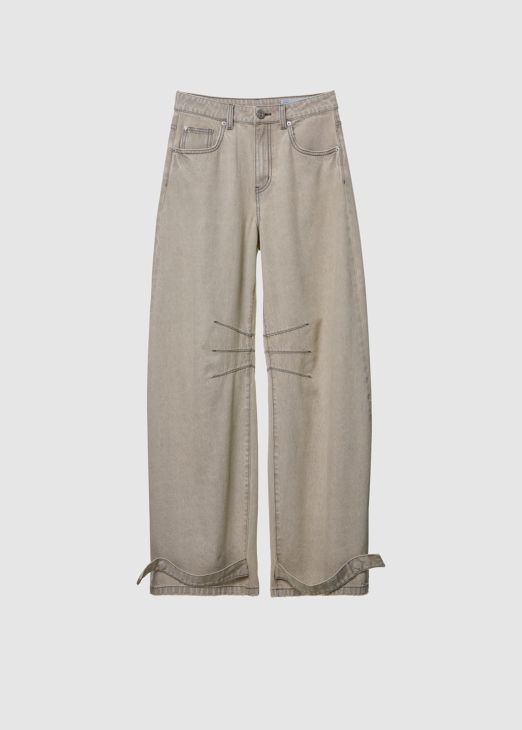 ANKLE-STRAP WIDE-LEG PANTS - CPS Chaps Official Store