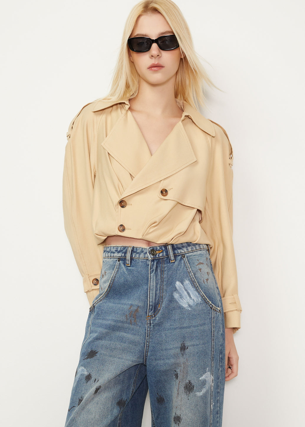 BUBBLE HEM JACKET - CPS Chaps Official Store
