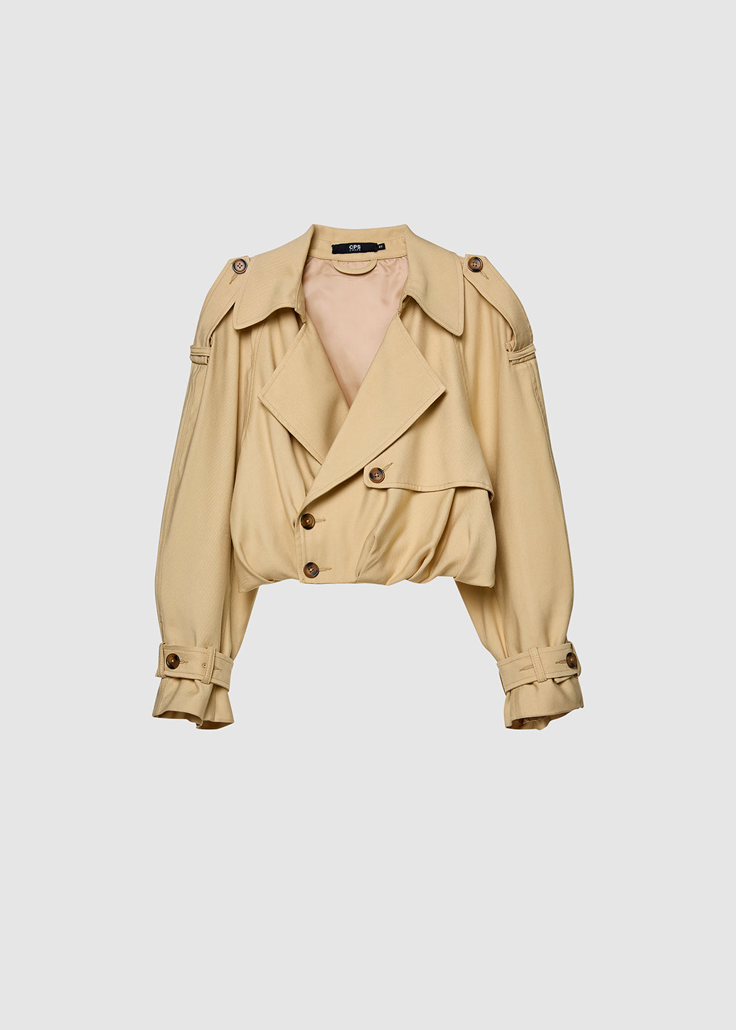 BUBBLE HEM JACKET - CPS Chaps Official Store