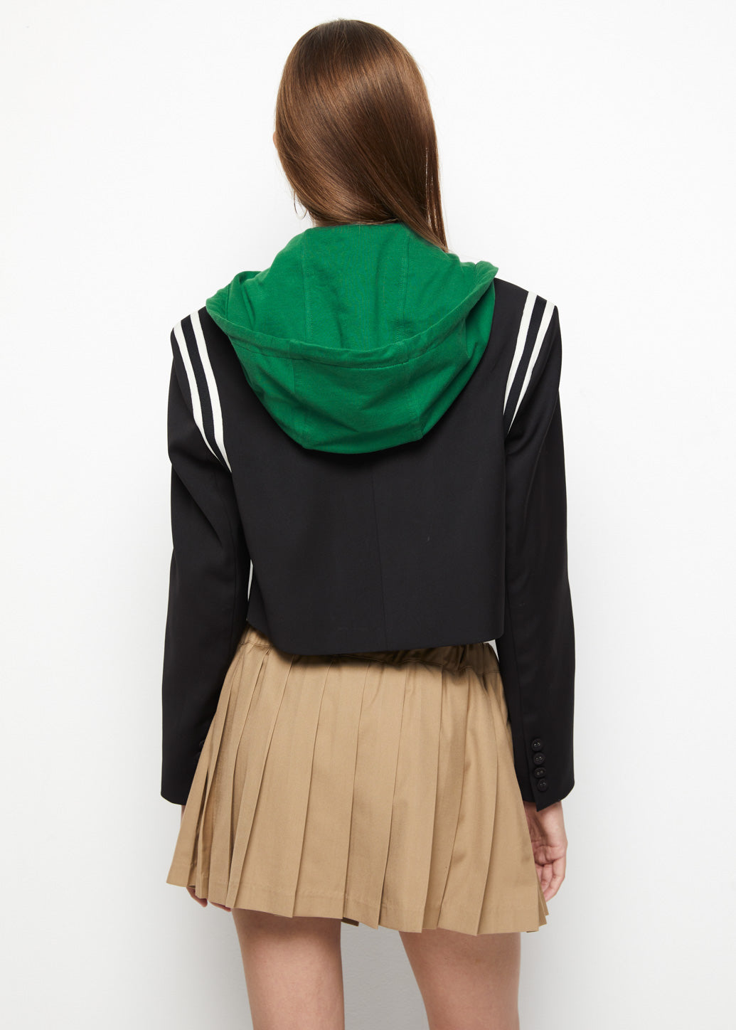 BLACK SPORTY HOODIE - CPS Chaps Official Store