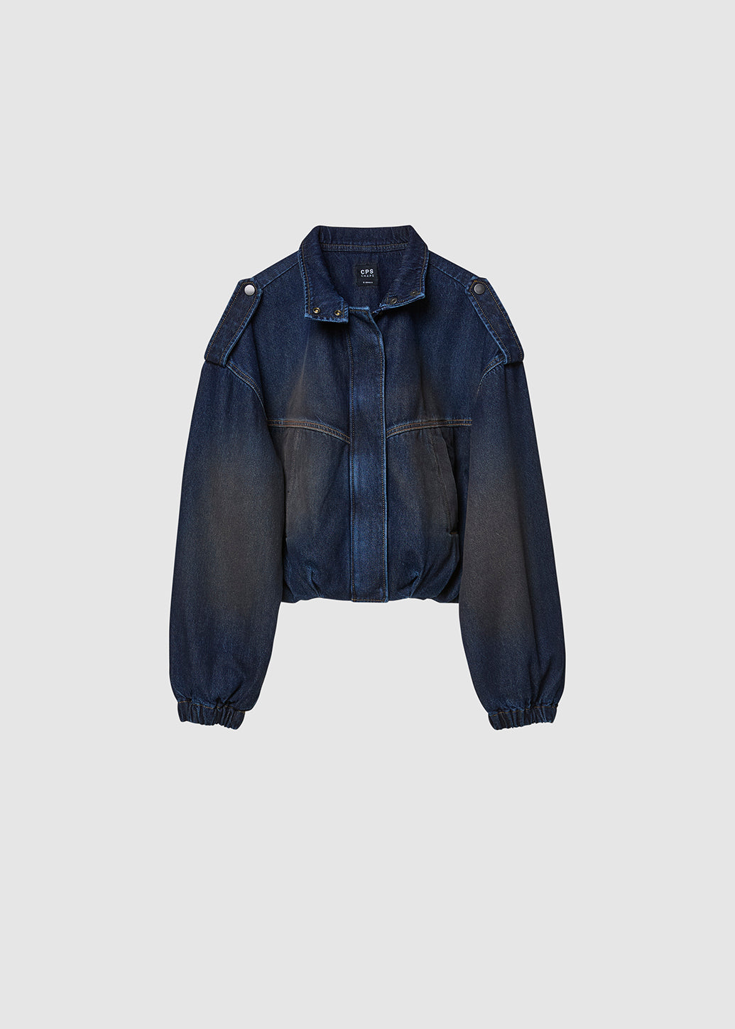 WASHED DENIM JACKET - CPS Chaps Official Store